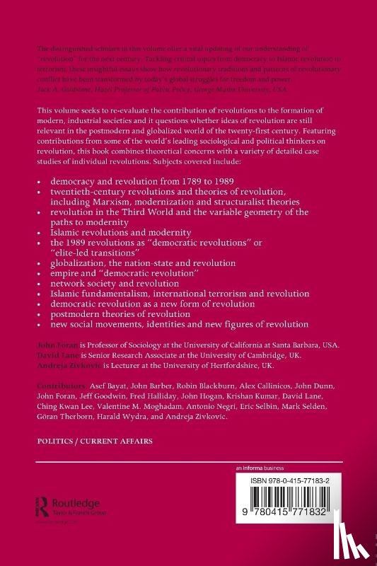 - Revolution in the Making of the Modern World