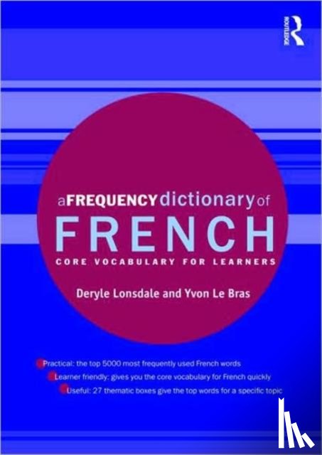 Lonsdale, Deryle, Le Bras, Yvon - A Frequency Dictionary of French