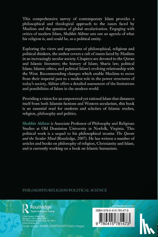 Akhtar, Shabbir (Independent scholar - Islam as Political Religion
