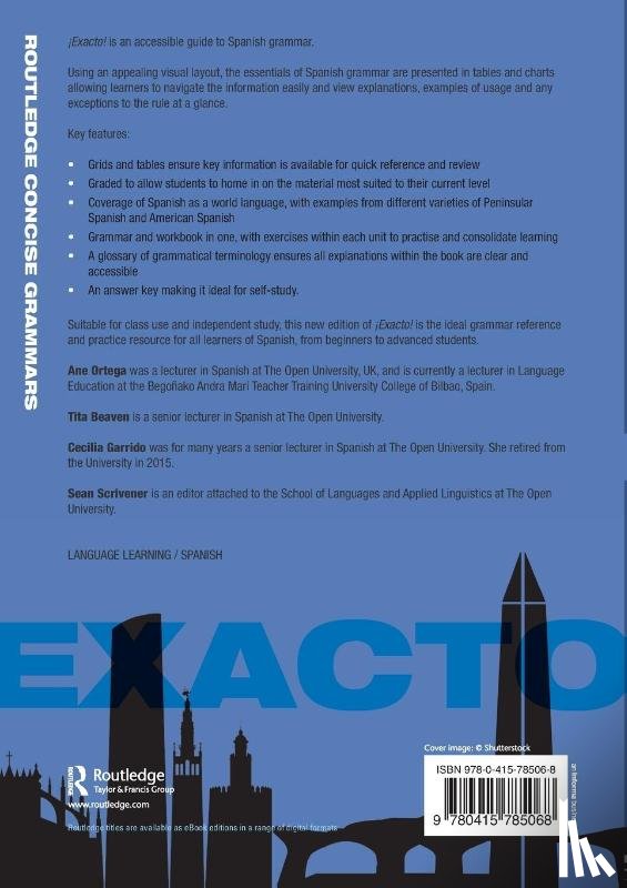 Ortega, Ane (Begonako Andra Mari Teacher Training College, Beaven, Tita (the Open University, Garrido, Cecilia (the Open University, Scrivener, Sean (the Open University - ¡Exacto!