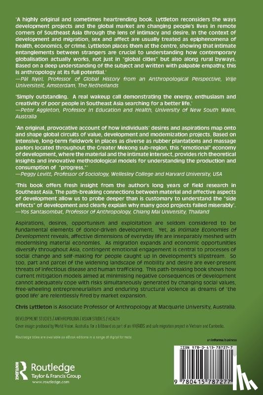 Lyttleton, Chris (Macquarie University - Intimate Economies of Development