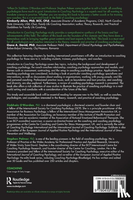  - Introduction to Coaching Psychology