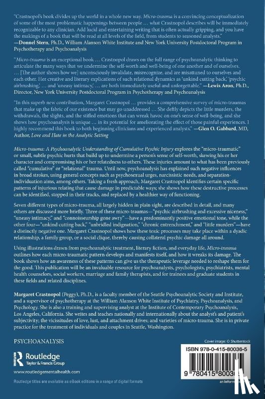 Crastnopol, Margaret - Micro-trauma