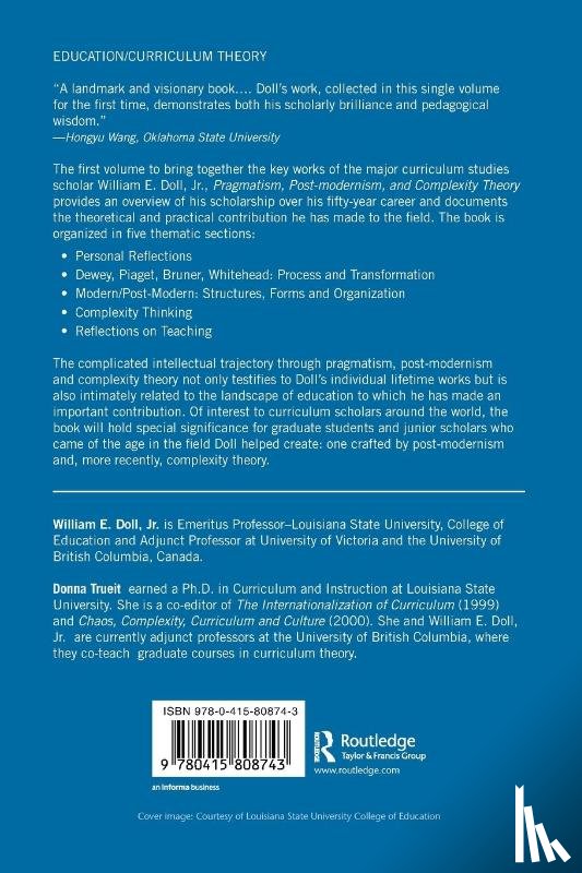  - Pragmatism, Post-modernism, and Complexity Theory