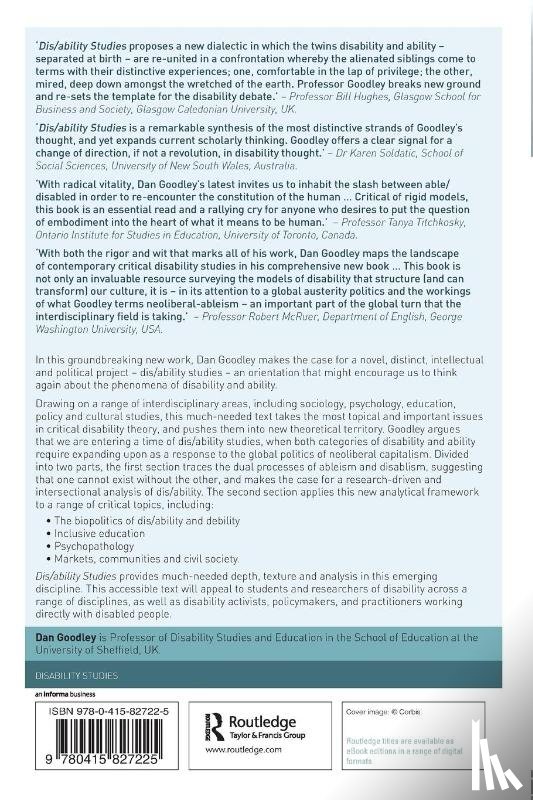 Goodley, Dan (University of Sheffield - Dis/ability Studies