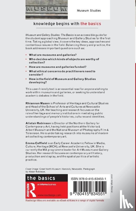 Mason, Rhiannon (Newcastle University, Robinson, Alistair (Northern Gallery for Contemporary Art, Coffield, Emma (SE917896-NFA Statement bounced but we do have bank details on SAP and set to electronic Payment. Requested up to date mailing address.) - Museum and Gallery Studies