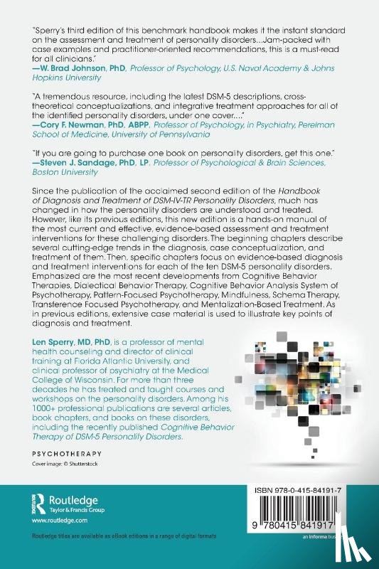Sperry, Len (Florida Atlantic University - Handbook of Diagnosis and Treatment of DSM-5 Personality Disorders