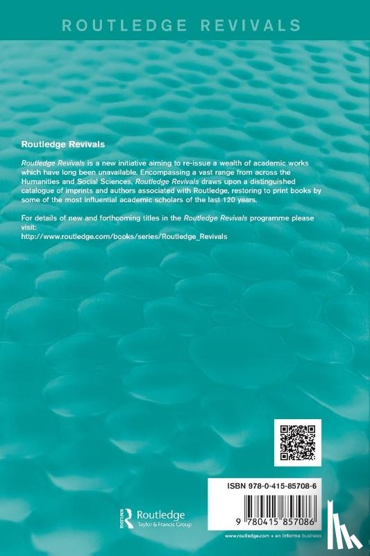 Hamilton, David - Towards a Theory of Schooling (Routledge Revivals)