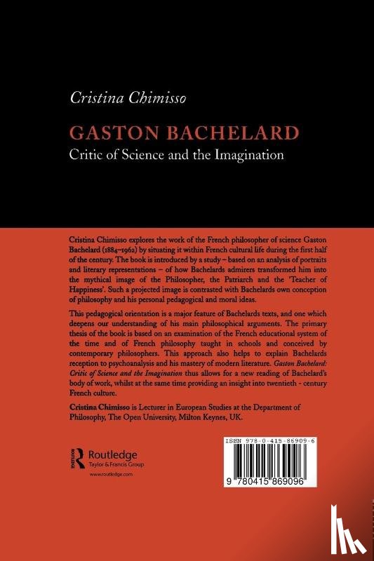 Chimisso, Cristina - Gaston Bachelard