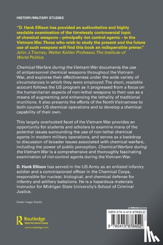 Ellison, D. Hank (President - Chemical Warfare during the Vietnam War