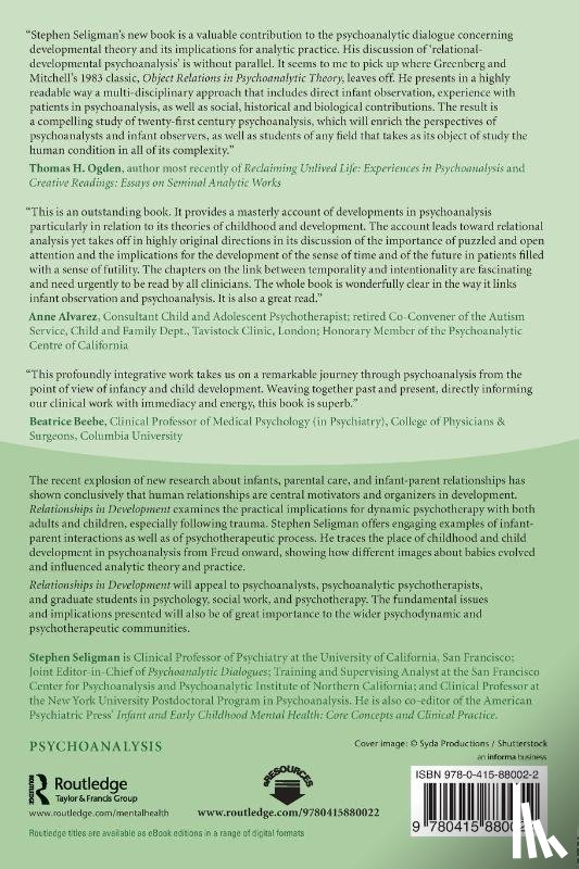 Seligman, Stephen (University of California - Relationships in Development
