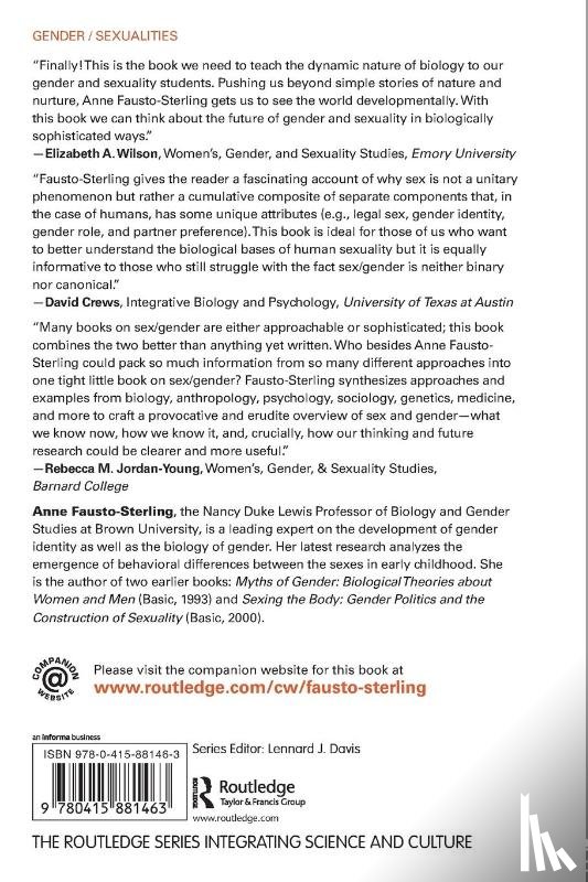 Fausto-Sterling, Anne (Brown University - Sex/Gender