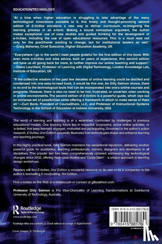 Salmon, Gilly (University of Western Australia and Swinburne University of Technology - E-tivities