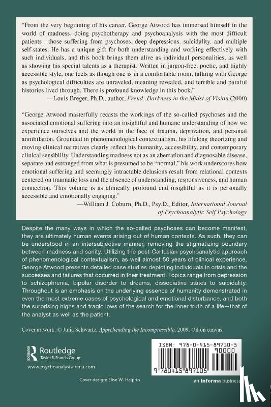 Atwood, George E. (Professor of Clinical Psychology (Emeritus) - The Abyss of Madness