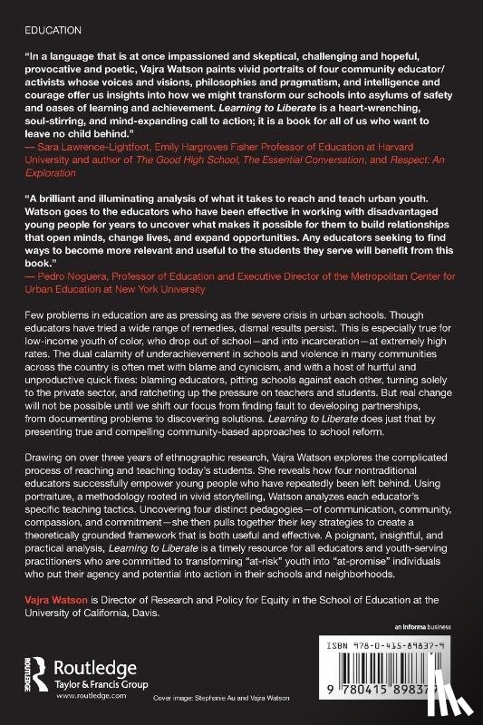 Watson, Vajra (University of California - Learning to Liberate