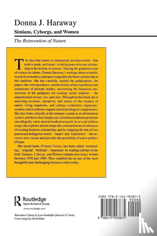 Haraway, Donna - Simians, Cyborgs, and Women