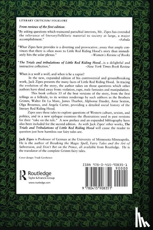 Zipes, Jack - The Trials and Tribulations of Little Red Riding Hood