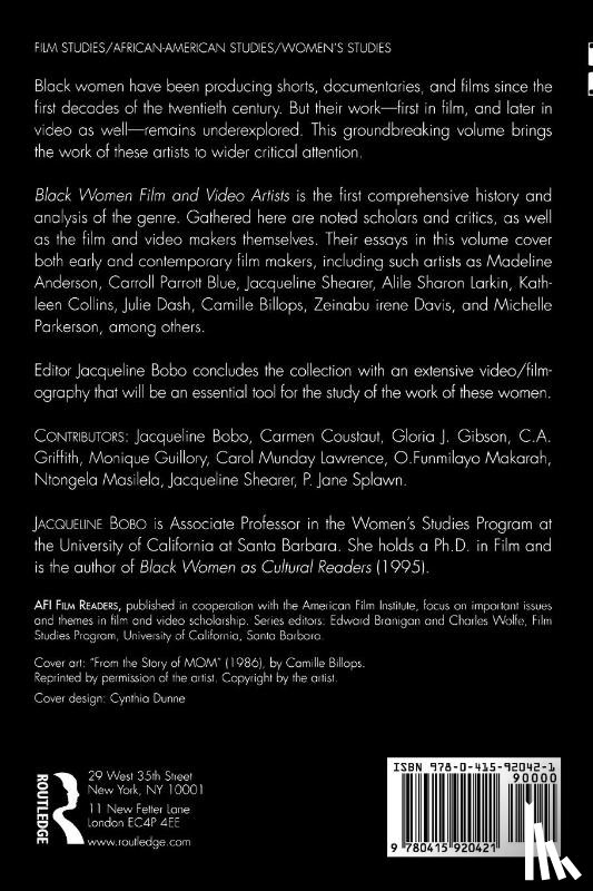  - Black Women Film and Video Artists