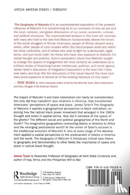 Tyner, James - The Geography of Malcolm X
