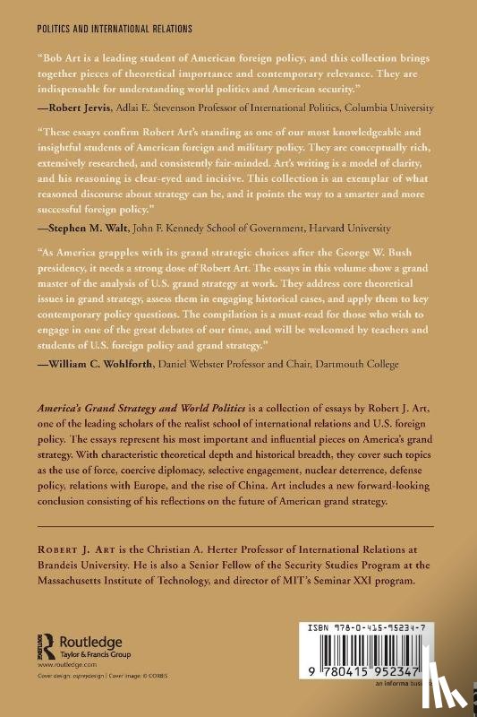 Art, Robert (Brandeis University - America's Grand Strategy and World Politics
