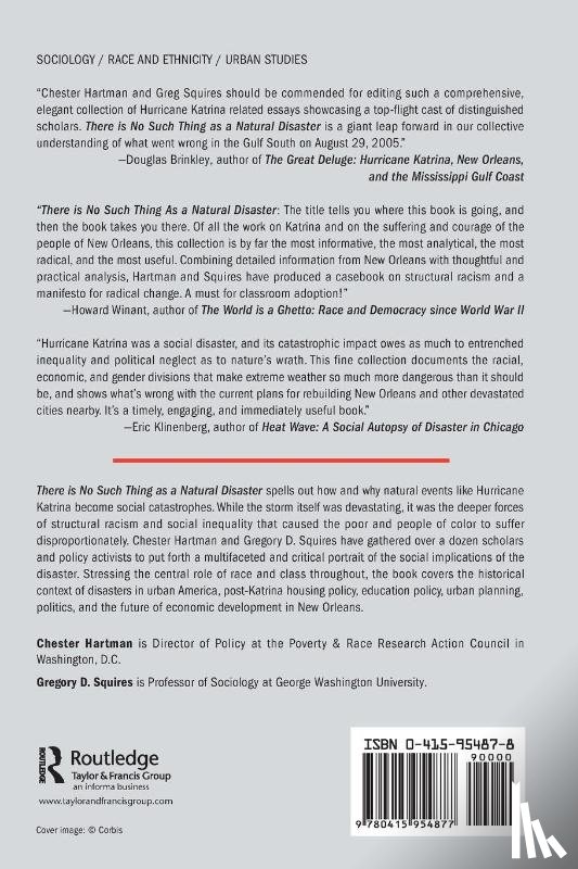  - There is No Such Thing as a Natural Disaster