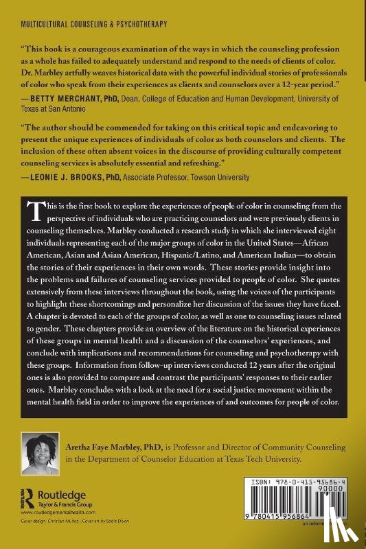 Marbley, Aretha Faye (Texas Tech University - Multicultural Counseling