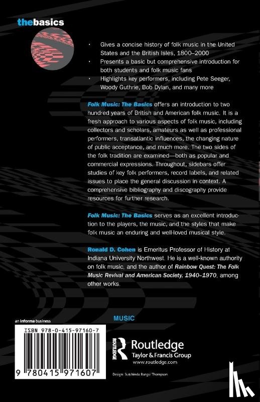 Cohen, Ronald - Folk Music: The Basics
