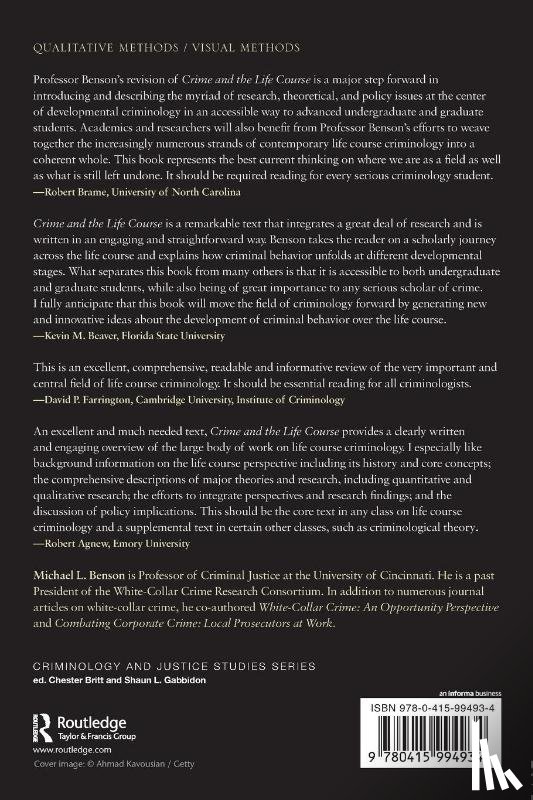 Benson, Michael L. (University of Cincinnati - Crime and the Life Course