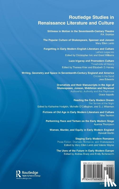  - The Uses of the Future in Early Modern Europe