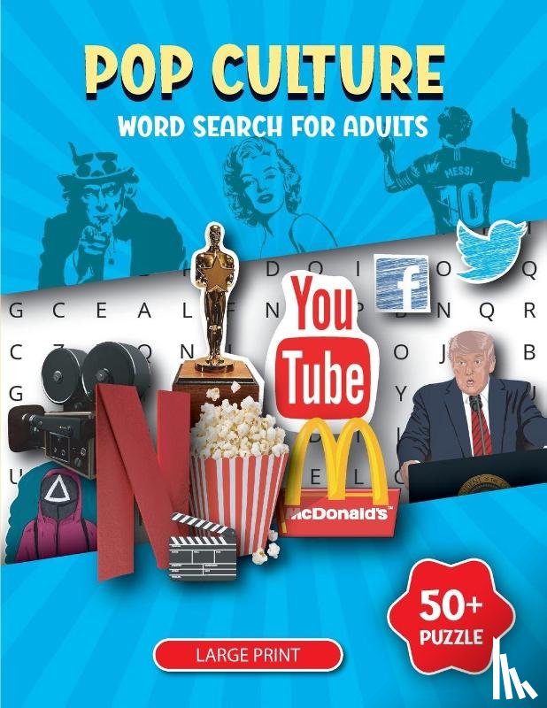 Bidden, Laura - Pop Culture Word Search Book for Adults