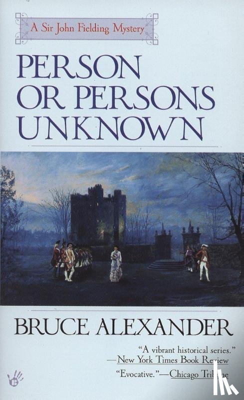 Alexander, Bruce - Person or Persons Unknown