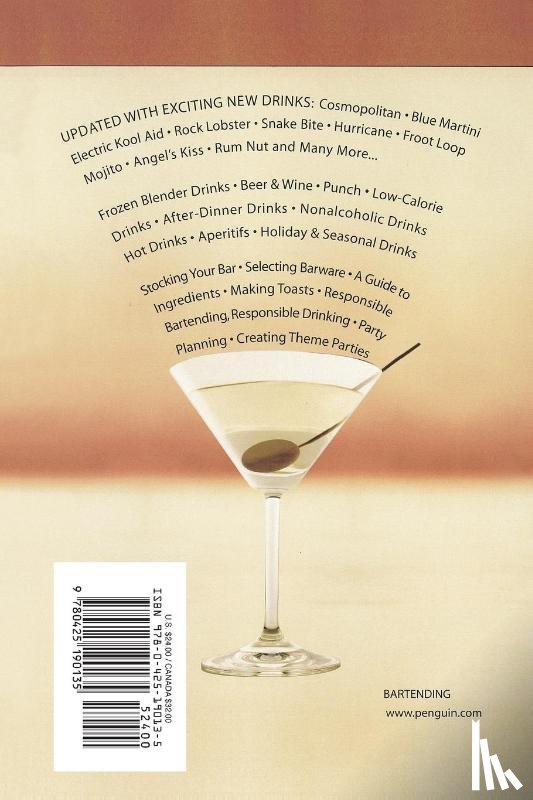 Feller, Robyn M. - The Complete Bartender (Updated)
