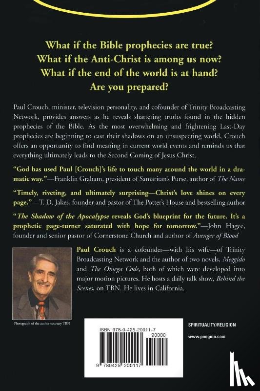 Crouch, Paul (Paul Crouch) - Shadow of the Apocalypse