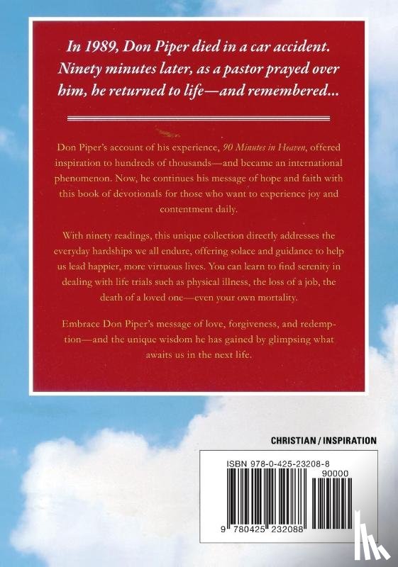 Piper, Don, Murphey, Cecil - Daily Devotions Inspired by 90 Minutes in Heaven