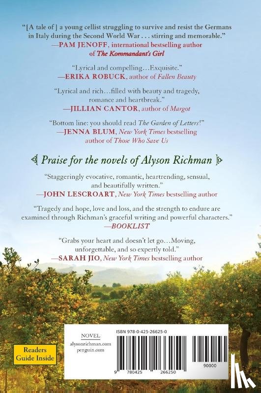 Richman, Alyson - The Garden of Letters