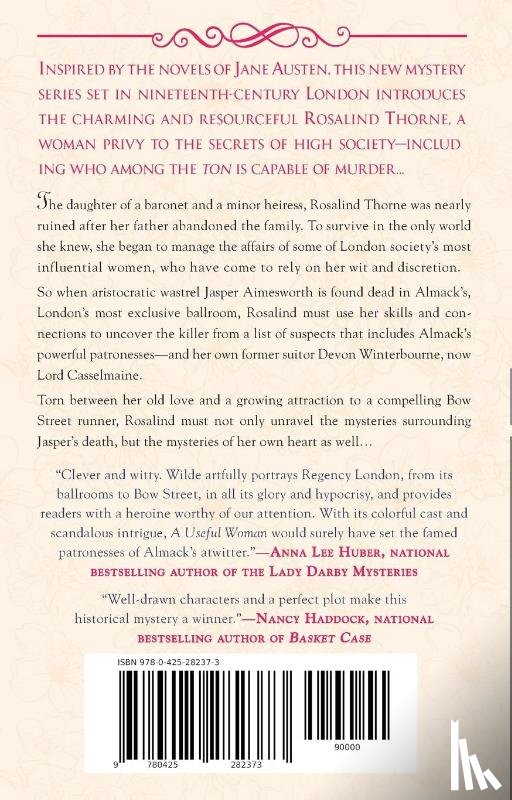Wilde, Darcie - A Useful Woman