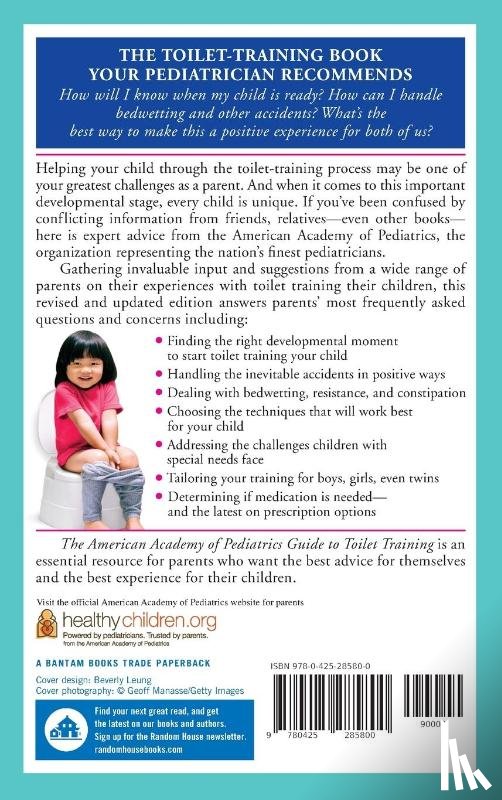 American Academy Of Pediatrics - The American Academy of Pediatrics Guide to Toilet Training