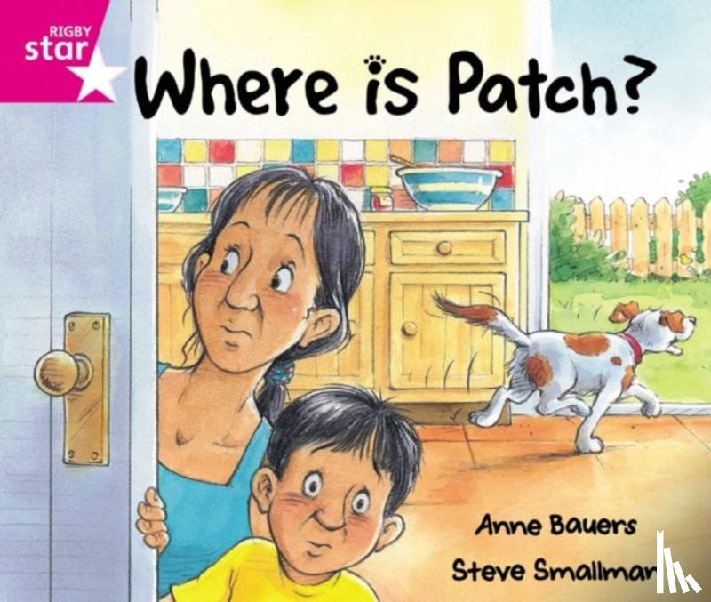  - Rigby Star Guided Reception: Pink Level: Where's Patch? Pupil Book (single)