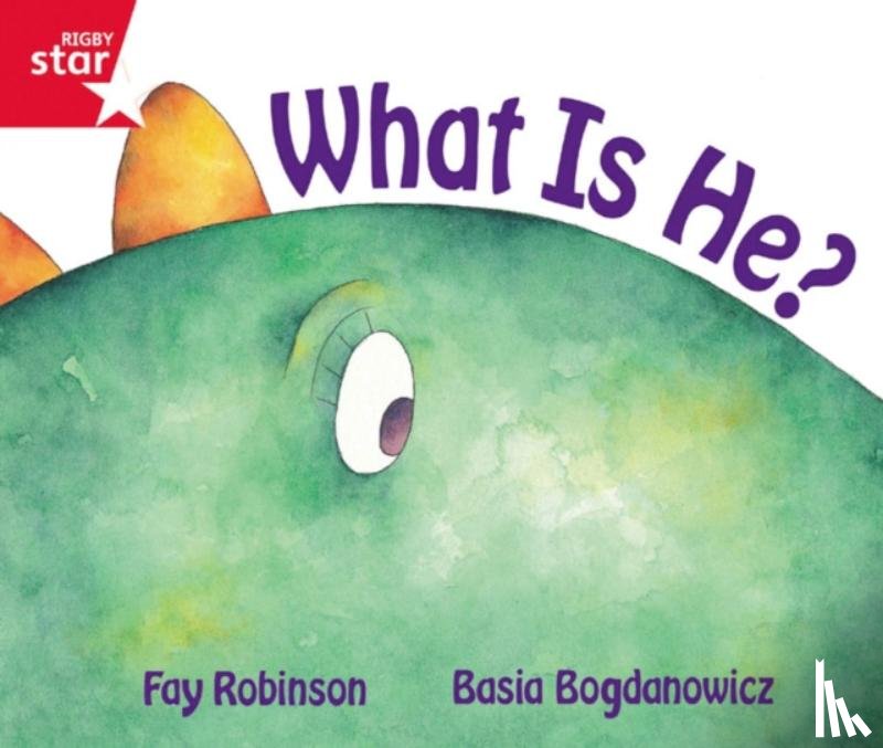  - Rigby Star Guided Reception Red Level: What is He? Pupil Book (single)