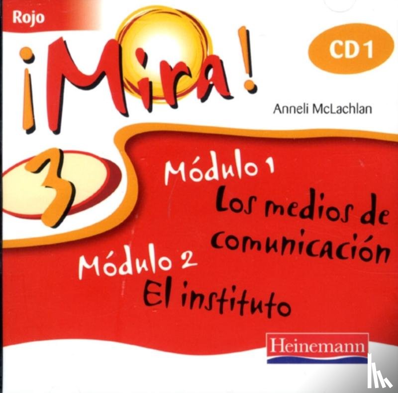 - Mira 3 Rojo Audio CD (Pack of 3)