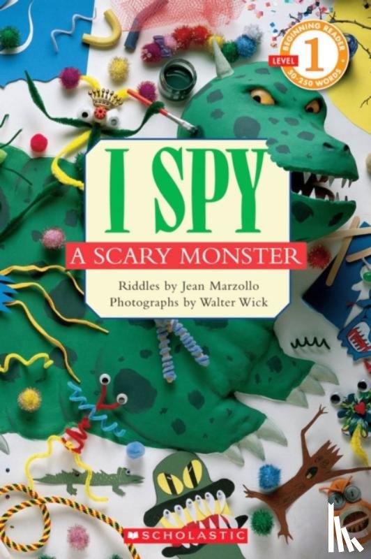 Marzollo, Jean - I Spy a Scary Monster (Scholastic Reader, Level 1)