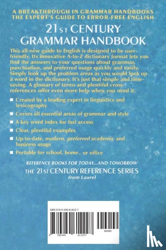 Kipfer, Barbara Ann - 21st Century Grammar Handbook