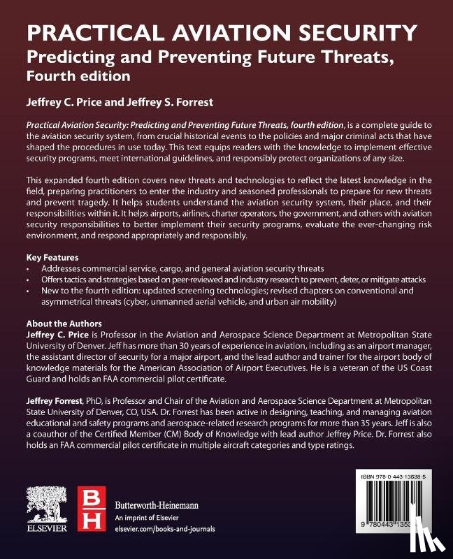 Price, Jeffrey C. (Department of Aviation and Aerospace Science, Forrest, Jeffrey (Department of Aviation and Aerospace Science - Practical Aviation Security