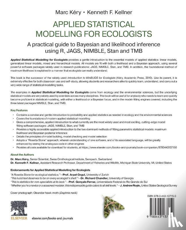 Kery, Marc (Swiss Ornithological Institute, Kellner, Kenneth F. (Assistant Research Professor - Applied Statistical Modelling for Ecologists