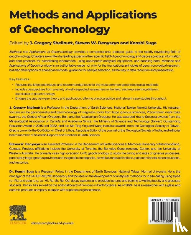  - Methods and Applications of Geochronology