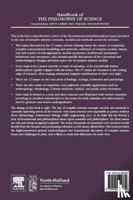  - Philosophy of Complex Systems
