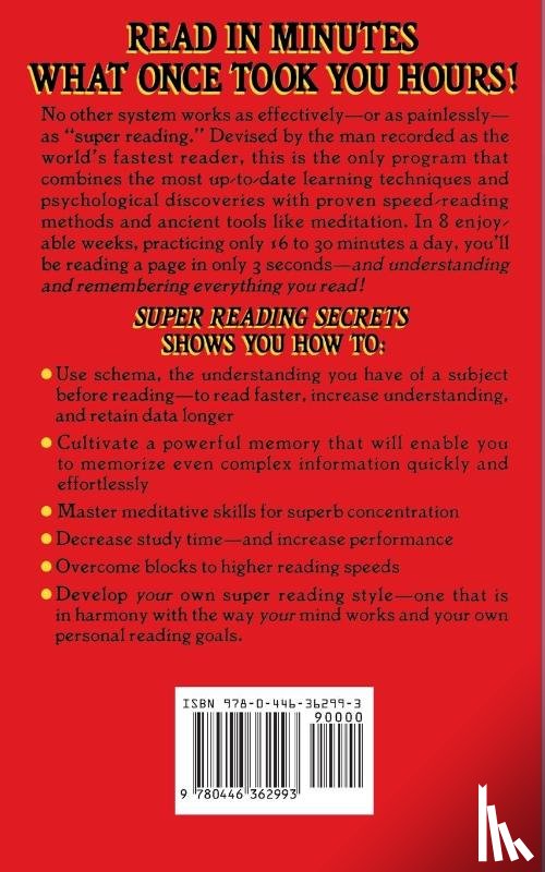 Berg, Howard Stephen - Super Reading Secrets