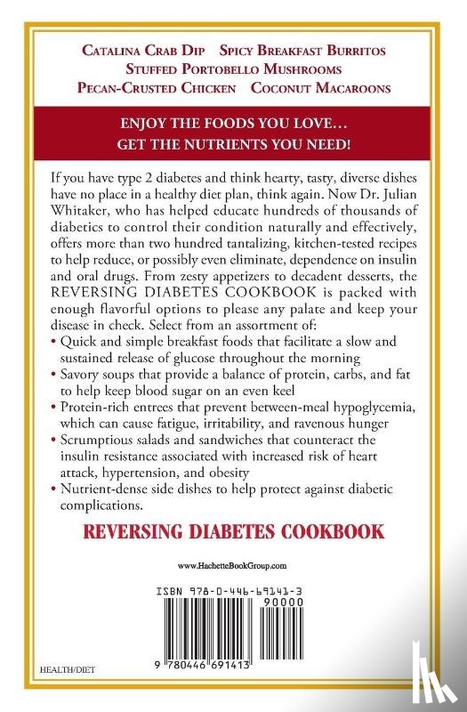 Whitaker, Dr. Julian, Whitaker, Peggy - Reversing Diabetes Cookbook
