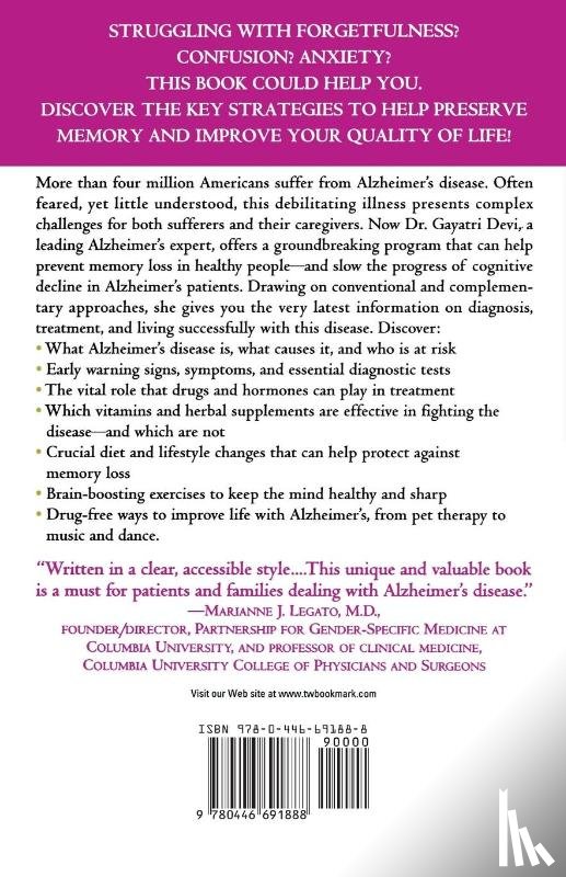 Devi, Gayatri - What Your Dr... Alzheimer's Disease