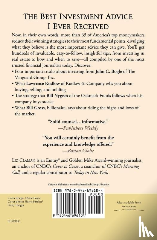 Claman, Liz - The Best Investment Advice I Ever Received